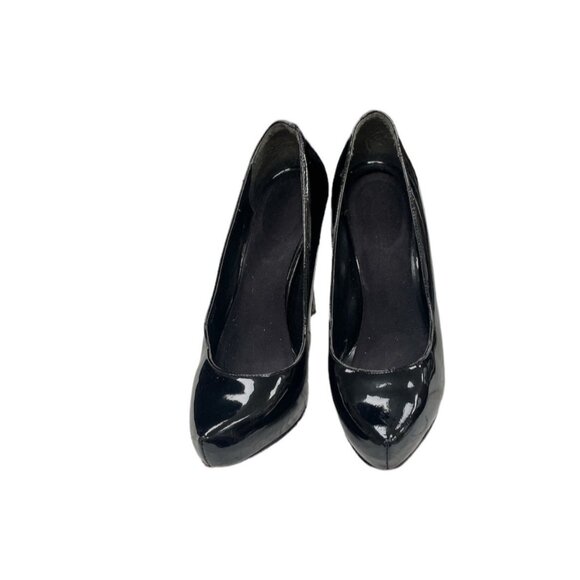 ALDO Shoes - Aldo Womens High Heeled Black Patten Leather shoes size 9.5 SKU 1524